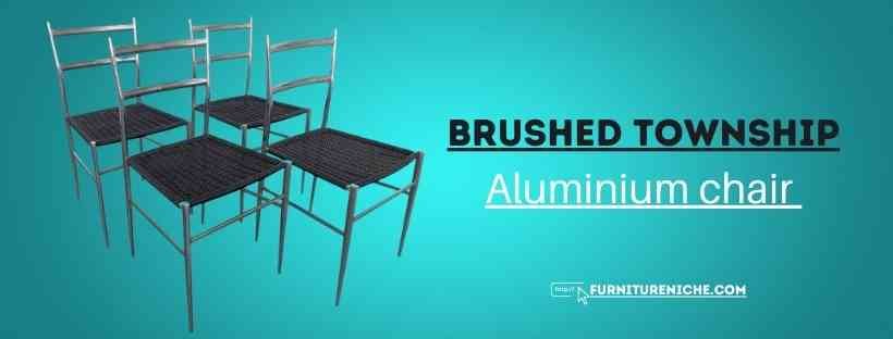 Brushed Township Aluminium chair design