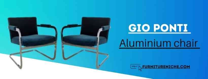Gio Ponti Aluminium chair design