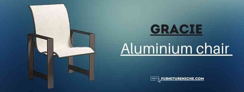 Gracie Aluminium chair design