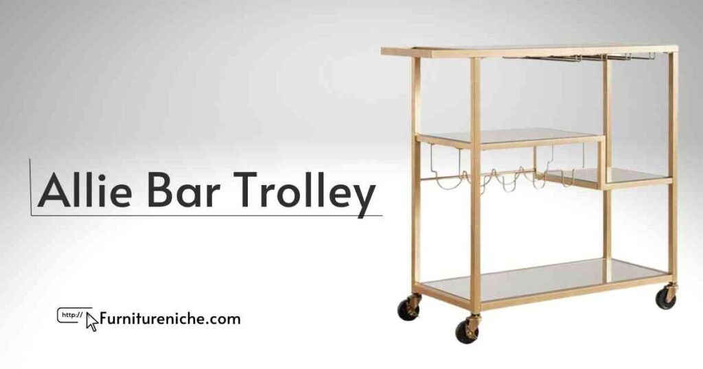 Allie Bar Small Tea Trolley