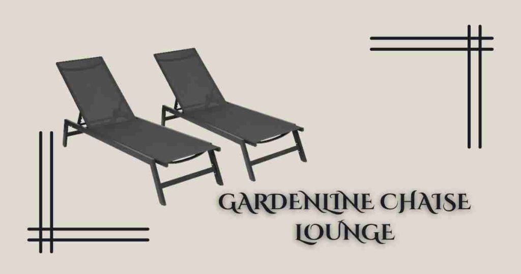 Gardenline Chaise Lounge
